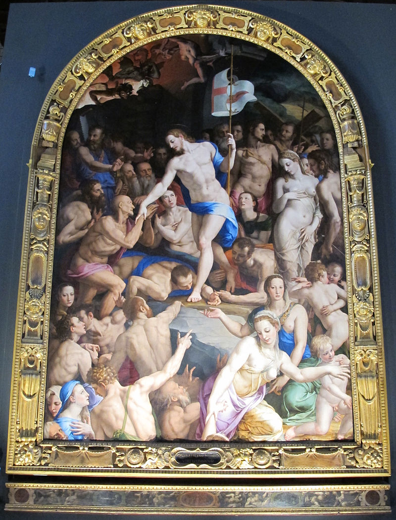 Descent to Limbo by Bronzino 